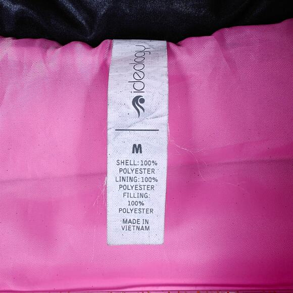 Ideology Black Puffer Vest with Pockets - Girls M - Women XXS - Picture 6 of 8